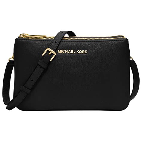 black michael kors side purse|Michael Kors purses small black.